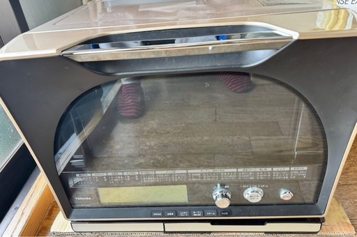 東芝 説明書付き　スチームオーブンレンジ 石窯ドーム ER-GD500 09年製　シャンパンゴールド　電子レンジ