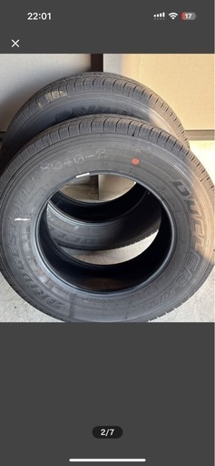 BRIDGESTONE DUELER 255/70/r18 新車外し ほぼ新品
