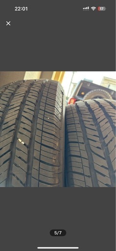 BRIDGESTONE DUELER 255/70/r18 新車外し ほぼ新品
