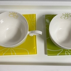 ティーカップ　ペア
　の画像