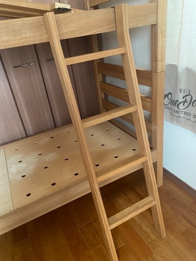 【引き取り者決定しました】無印良品2段ベットジュニアサイズ 引き取り者決定しました】無印良品2段ベットジュニアサイズ