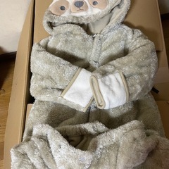70~90 なまけもの カバーオール