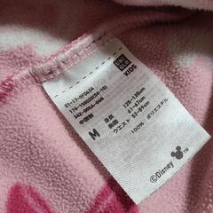 パジャマ　130　長袖　フリース　ミニーの画像