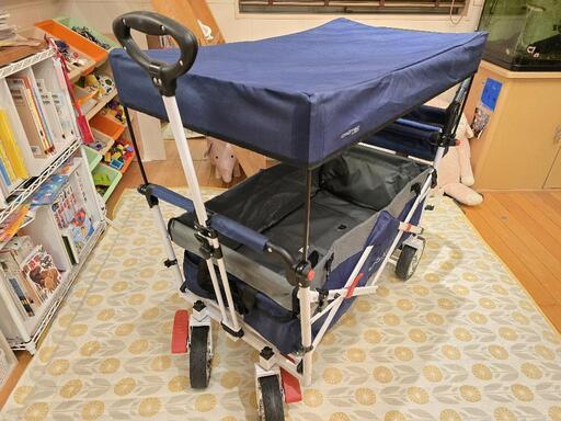【新品未使用】クロテックワゴン・レインカバーつき　CROTEC WAGON