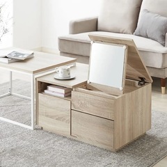 LOWYA ローテーブル　ドレッサー