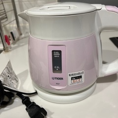 タイガー 電気ケトル「わく子 PCF-G060P」 出品します！の画像
