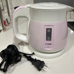 タイガー 電気ケトル「わく子 PCF-G060P」 出品します！