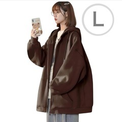 パーカー レディース 長袖 裏起毛 ゆったり オーバーサイズ 韓...