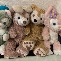 ダッフィー＆フレンズ ぬいぐるみの画像