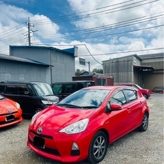 平成 25トヨタ アクア 距離　87,800KM 車検　7年／11 月の画像