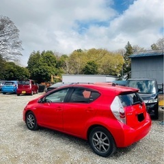 平成 25トヨタ アクア 距離　87,800KM 車検　7年／11 月の画像