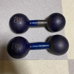 ダンベル8kg×2個