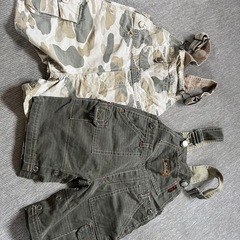 サロペット2着　90