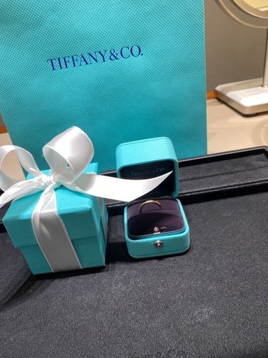 ティファニー Tiffany& Co. / リングケース+箱+紙袋 TIFFANY&Co. ティファニー リング用 リングケース 箱 ケース