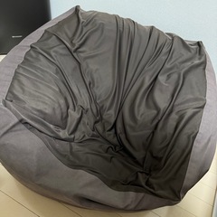 【500円】無印良品　ビーズクッションの画像