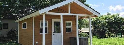 【固定資産税ゼロ】3坪タイニーハウス・ガレージ・小さな店舗に」