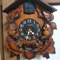 シチズン鳩時計ジャンク品の画像