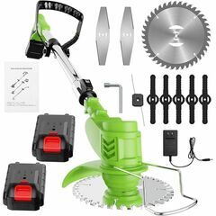 草刈り機 充電式 18000回転/分 強力 4000mAhのバッテリー