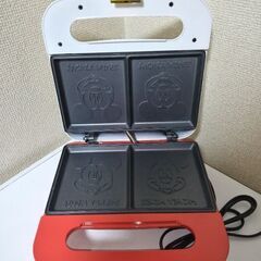 未使用2021年製ミッキーマウス　ホットサンドメーカー ダブルMM210の画像