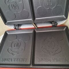 未使用2021年製ミッキーマウス　ホットサンドメーカー ダブルMM210の画像