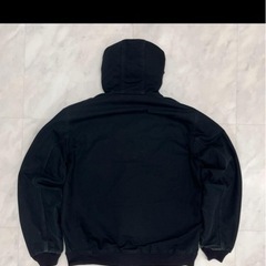 USA製 carhartt カーハート アクティブジャケット ダック地 ブラックの画像