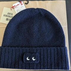 【本日限り】美品 カシミヤ100% アニヤハインドマーチ カシミヤニットビーニー  カシミア   ニットキャップ ビーニーの画像