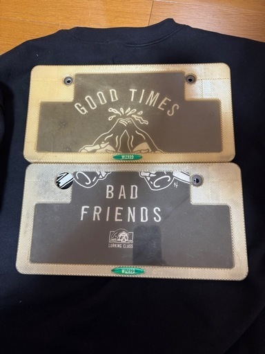 ウィザード　ナンバー　フレーム　フロントのみ　本日価格