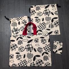 通園通学バッグ巾着セット