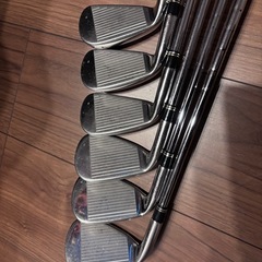 テーラーメイドバーナープラスアイアンセット 4, 5, 6, 8, 9, Pの画像
