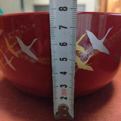 鶴模様　お椀5個セット　小鉢5個　計10点の画像