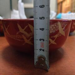 鶴模様　お椀5個セット　小鉢5個　計10点の画像