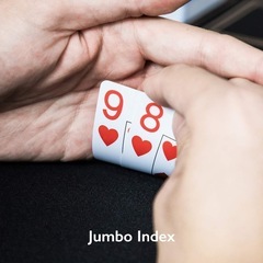 トランプ プラスチック100% ２デッキ インデックス ポーカー　水洗い可の画像