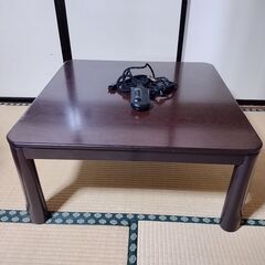 松下電器 ナショナル家具調コタツ
