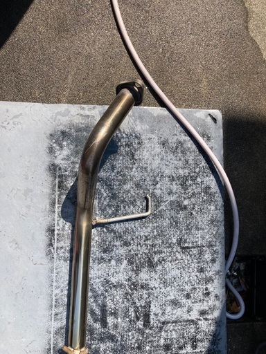 エブリイワゴンDA64Wターボ用ブリッツ製ステンレスマフラー