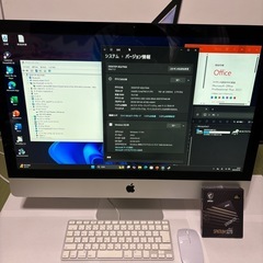 iMac 2023'macOS windows11 office2021の画像