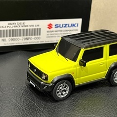 メーカー純正モデル1/43 スズキ ジムニー (2018)プルバックミニカーの画像