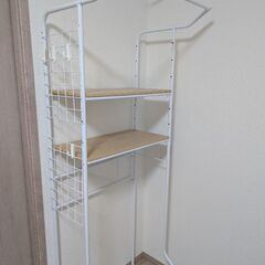 【使用期間1週間】洗濯機上収納の画像