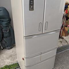 東芝　6ドア冷蔵庫
VEGETA GR-D47F(NS) [シャンパンシルバー