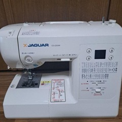 【訳あり】　JAGUAR CD-2203W 電子ミシンの画像