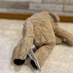 犬のぬいぐるみの画像