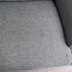 【無料】ニトリ3人掛け布張りソファ[取りにいただく必要]の画像