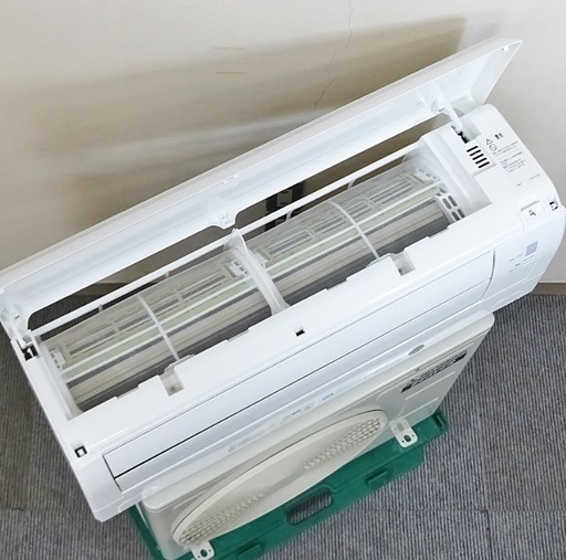 【お取引中】(9) 三菱重工【SRK2221T-W】ビーバーエアコン JET運転 上下フラップ・左右ルーバー風向自動 ルームエアコン 