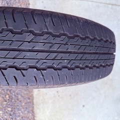 ジムニーシエラ　195/80R15 純正タイヤ　の画像
