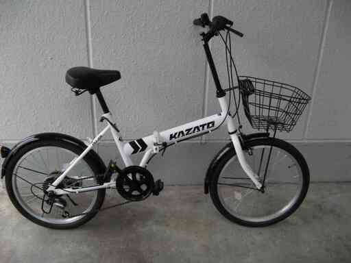 （中古）２０インチ折り畳み自転車です（外装６段変速）