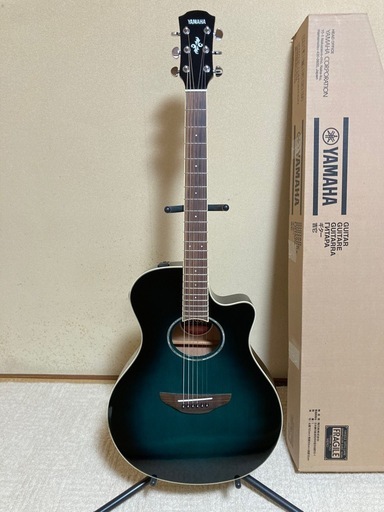 極美品 YAMAHA APX600 OBB カバー カポ 付 ヤマハ エレアコ YAMAHA