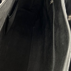クロコダイル ブラック トートバッグの画像