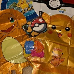 ポケモンバルーン風船セット ピカチュウ誕生パーティー日飾りの画像