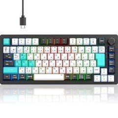 メカニカルキーボード KB82075% ガスケットゲーミングキーボードの画像