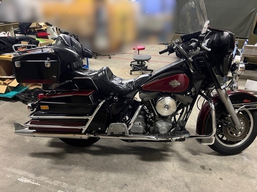 《実動》FLHTC☆EVO☆Harley-Davidson☆車検付R8.10迄☆ディラー車☆説明文を良く読んでください