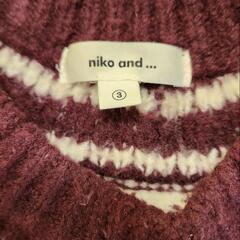 譲渡先決まりました　ニコアンド　フェアアイル柄ニットセーターの画像